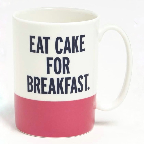 kate spade Other - KATE SPADE EAT CAKE FOR BREAKFAST MUG